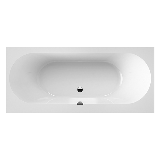 Ванна квариловая Villeroy & Boch Oberon 2.0, 180x80 см, с ножками, цвет белый альпийский (UBQ180OBR2DV-01)
